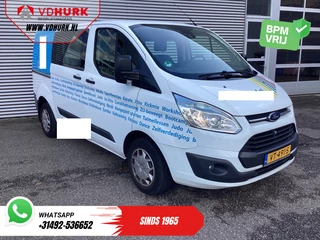 Ford Transit Custom 2.2 TDCI Trend DC Dubbel Cabine EXPORT 6 Pers./ Navi/ Camera/ Cruise/ Airco / PDC V+A/ Trekhaak