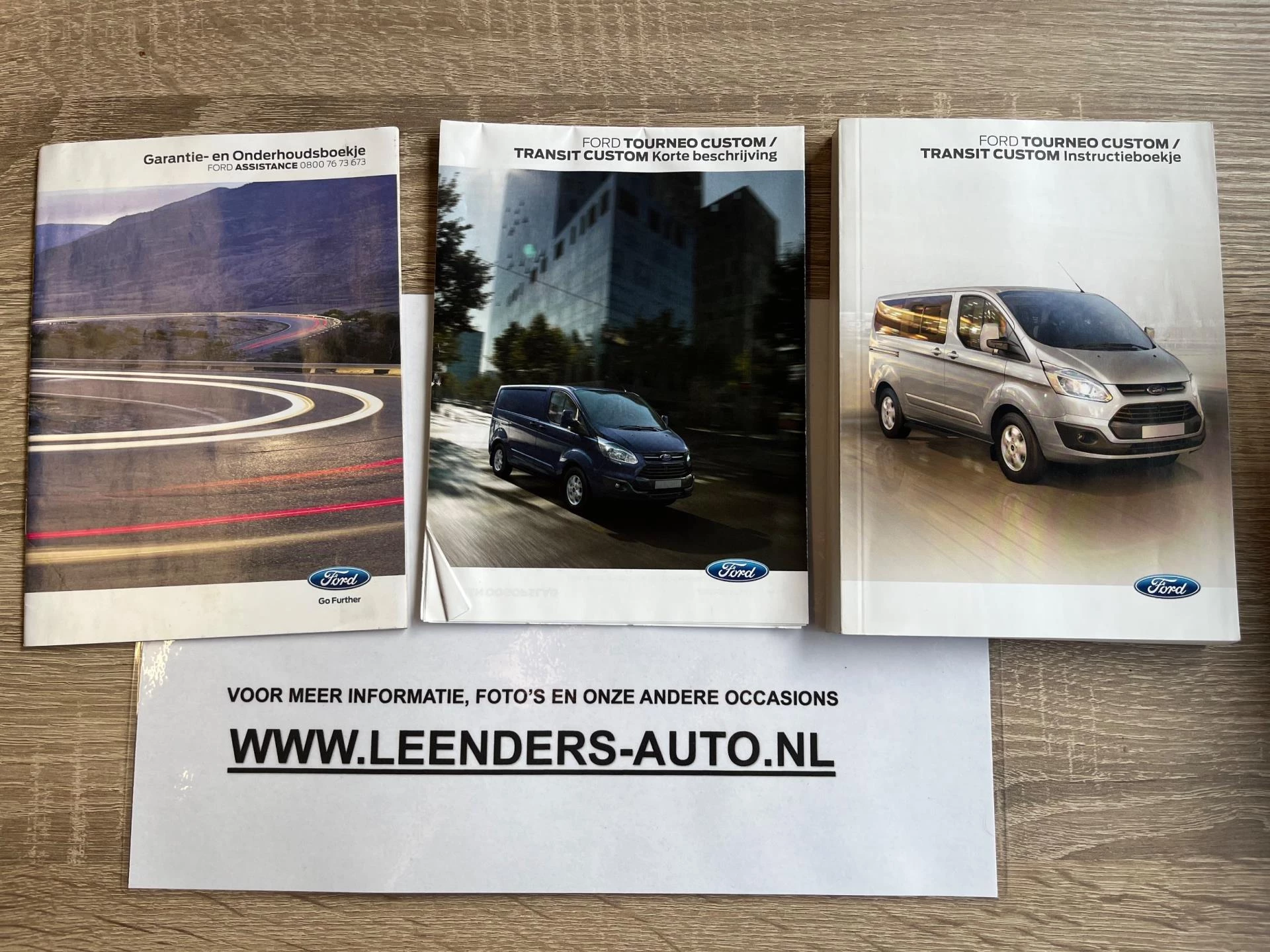 Hoofdafbeelding Ford Transit Custom
