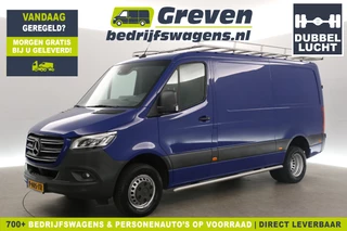 Mercedes-Benz Sprinter 3.0 V6 319CDI L2H1 191PK 3000KG Trekgew. Trekhaak Dubbellucht Automaat Airco Cruise Camera Carplay Navi 3 Pers Imperiaal