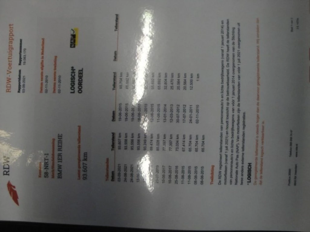 Hoofdafbeelding BMW 1 Serie