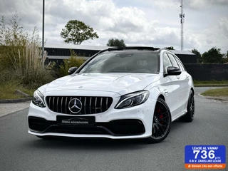 Mercedes C-klasse Estate AMG 63 S 510pk c63 Panoramadak|Keyless|Head-up|Burmester® |Camera 360°|Carbon