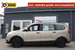 Dacia Lodgy 1.3 TCE 130pk STEPWAY 7-PERS. Airco Navi bluetooth Cruise Camera erg mooi!!