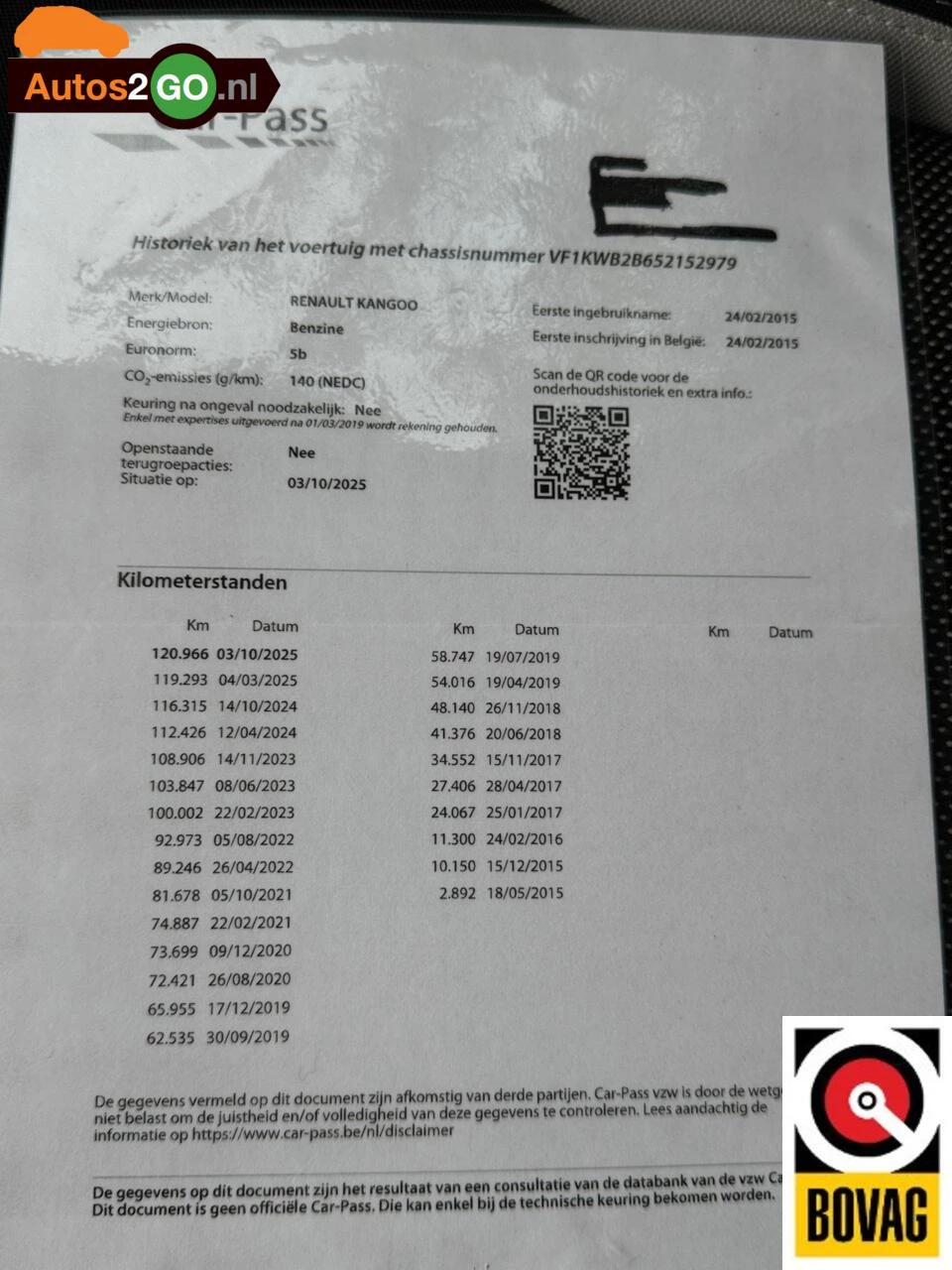 Hoofdafbeelding Renault Kangoo