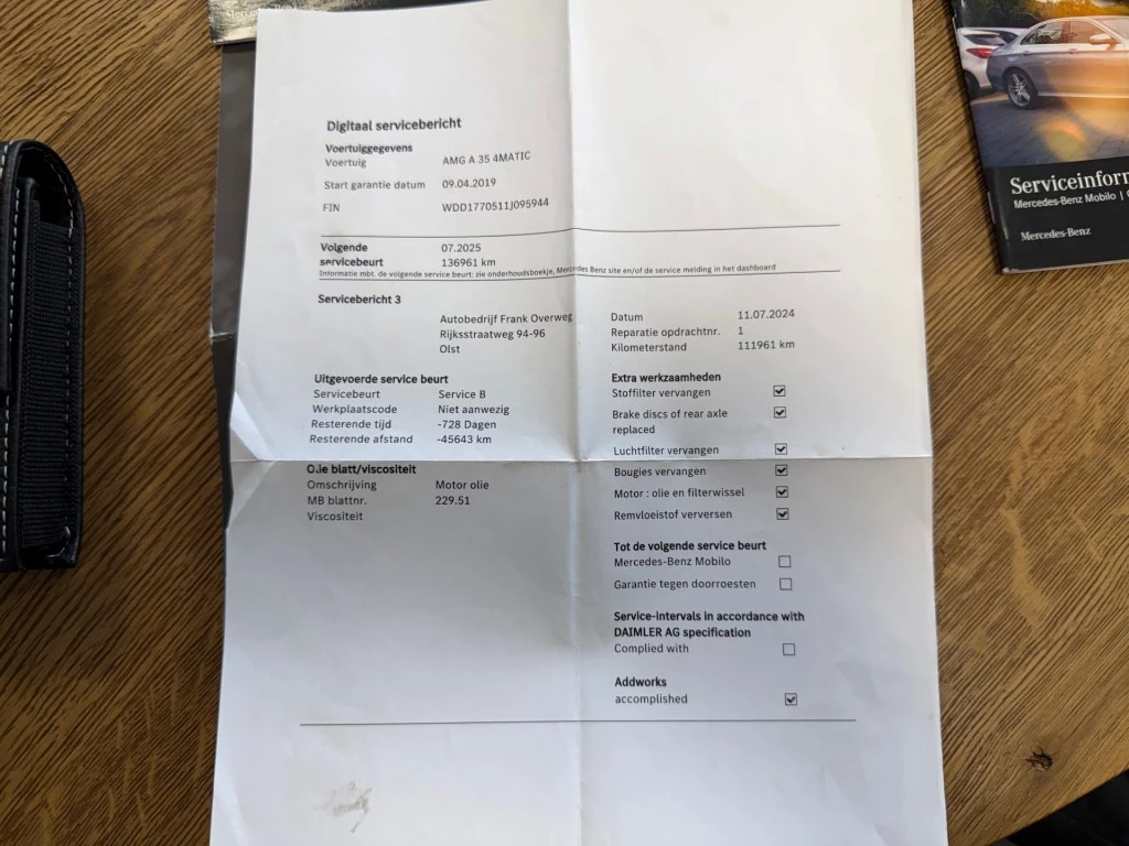Hoofdafbeelding Mercedes-Benz A-Klasse