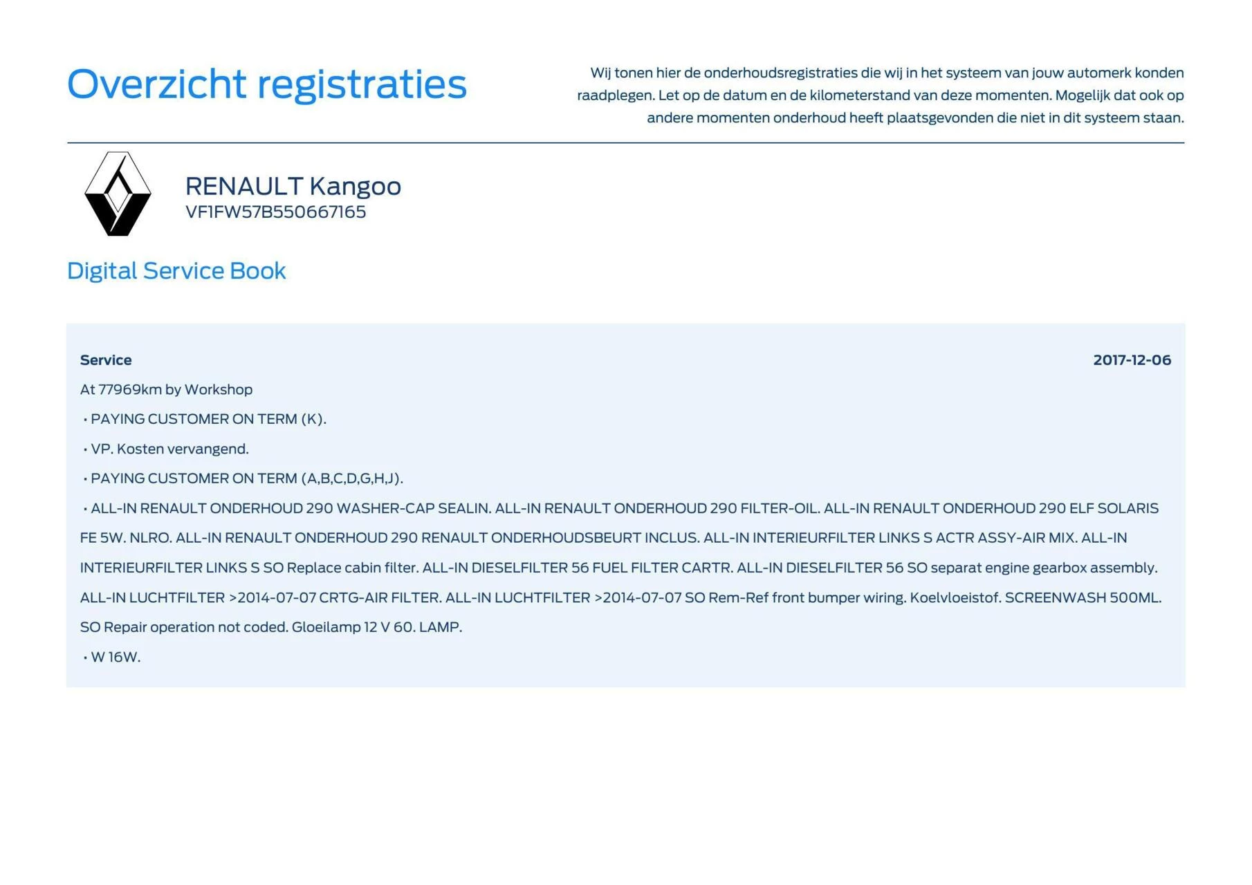 Hoofdafbeelding Renault Kangoo