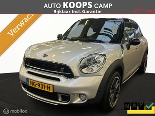 Mini Countryman 1.6 Cooper S ALL4 Pepper Automaat 140Kw/191Pk | Pano-dak | Clima | Cruise | Navi | Zwart-leder | Stoelverw.| Trekhaak | NL Auto | DEALER-STAAT