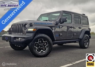 Jeep Wrangler Unlimited 4XE 380 RUBICON - SKY ONE SOFTOP - LEDER - ALPINE AUDIO - CAMERA VOOR EN ACHTER -