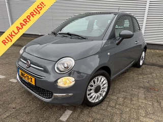 Fiat 500 1.0 Hybrid Dolcevita, Panorama, cruisecontrol,Carplay/Andriod,Leder/alcantara,was Loterijprijs!
