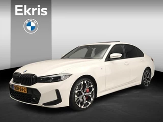 BMW 3 Serie Sedan 318i | M-Sportpakket | Navigatie | Trekhaak | Schuifdak | Stoelverwarming | Keyles go | DAB | Alu 19 inch