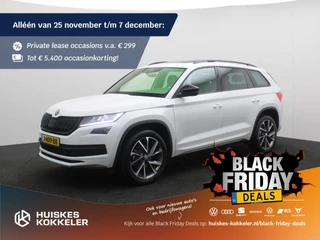 Skoda Kodiaq Sportline Business 1.5 TSI 150pk DSG Automaat Trekhaak, Panoramadak, Elektrische achterklep, Adaptive cruise control, Navigatie, Achteruitrijcamera, Verwarmde voorruit