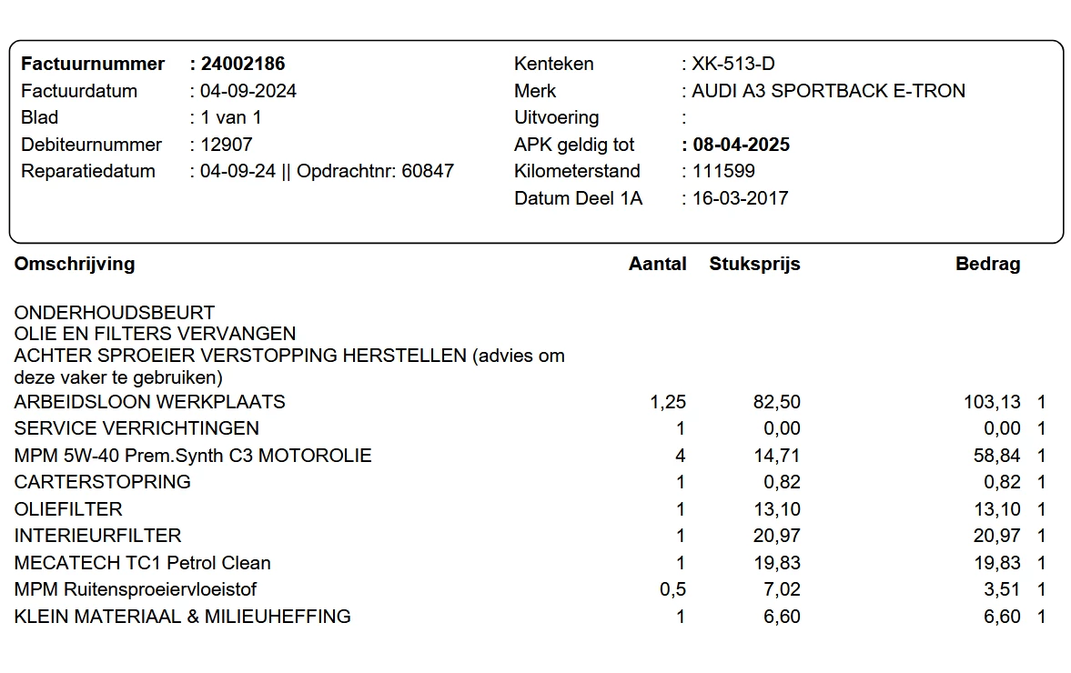 Hoofdafbeelding Audi A3