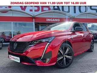 Hoofdafbeelding Peugeot 308 Peugeot 308 1.2 PURETECH AUT. GT NAVI PANO-DAK CAMERA CARPLAY AIRCO LMV PDC