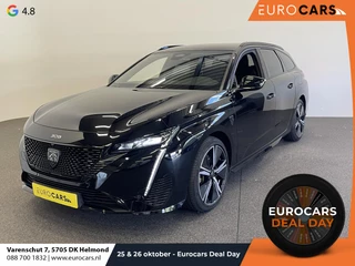 Hoofdafbeelding Peugeot 308 Peugeot 308 1.6 Plug-in Hybrid 180pk Automaat GT Climate Control Control Camera Achter Navigatie Apple Carplay / Android auto Velgen