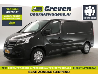 Renault Trafic 1.6 dCi 95 T29 L2H1 | Airco | Cruise | 3-Zits | Camera | Navigatie | Parkeersens. | Trekhaak
