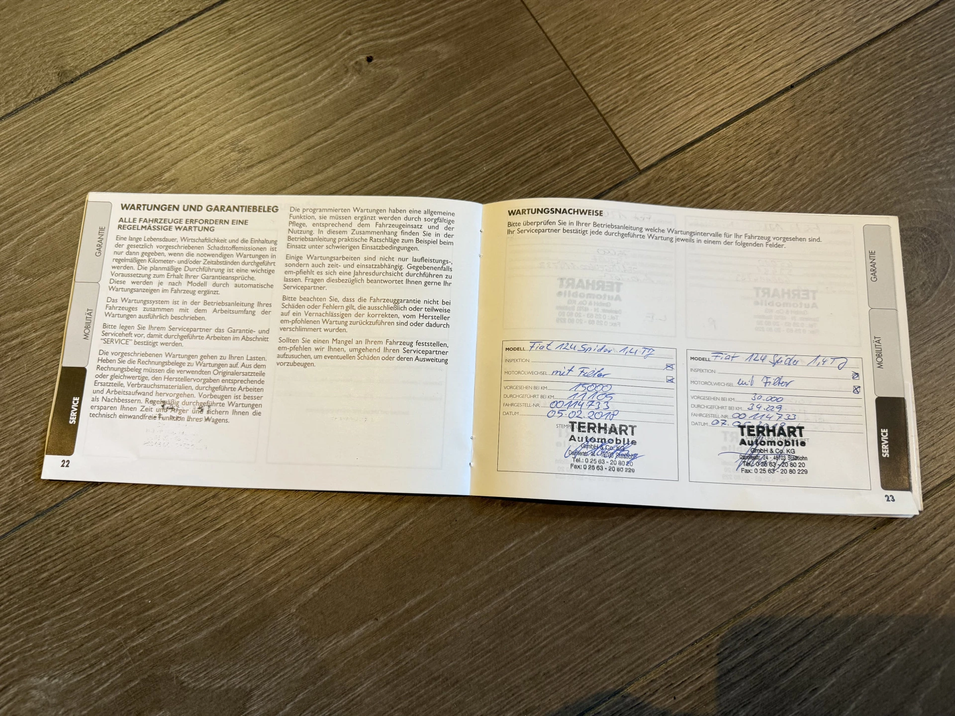 Hoofdafbeelding Fiat 124 Spider