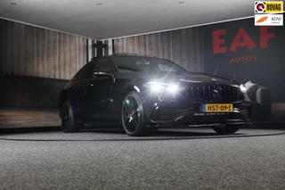 Hoofdafbeelding Mercedes-Benz C-Klasse Mercedes-Benz C-klasse 300 e 4MATIC AMG 63 Look / Acc / Memory / Burmester / Head Up / 360 Camera / Leder / Navi / Led / 20 Inch
