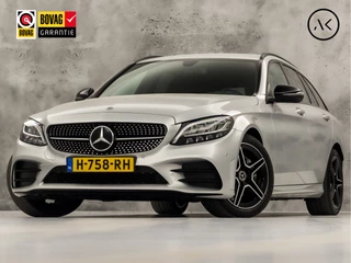 Mercedes-Benz C-Klasse 160 AMG Sport Automaat (VIRTUAL COCKPIT, APPLE CARPLAY, GROOT NAVI, LEDER/ALCANTARA, CAMERA, SPORTSTOELEN, STOELVERWARMING, GETINT GLAS, NIEUWSTAAT)