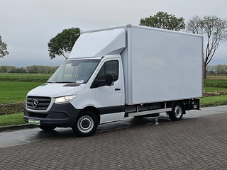 Mercedes-Benz Sprinter 314 2.2 CDI Bakwagen Laadklep Spoiler Zijdeur Lat-om-Lat Betimmerd Airco Automaat 3-Zits Euro6!