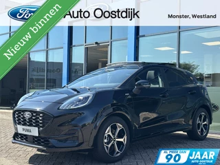 Ford Puma 1.0 EcoBoost Hybrid ST-Line 125PK Automaat NIEUW MODEL!! Panodak Afn. Trekhaak Winterpack MATRIX-LED Elek. Achteklep Adaptieve Cruise SYNC4 Keyless Navi Privacy Glass *Full Options*