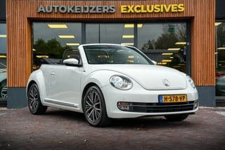 Hoofdafbeelding Volkswagen Beetle Volkswagen Beetle Cabriolet 1.2 TSI Trend BlueMotion Allstar Navi Camera Cruise Stoelverw. Clima