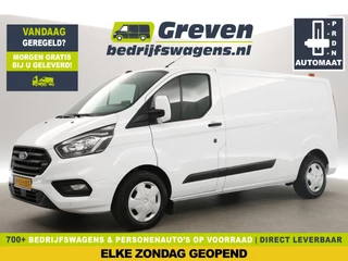 Ford Transit Custom Trend 2.0 Ecoblue L2H1 Automaat Airco Camera Cruise Traanplaat Carplay LED PDC Trekhaak 3 Persoons Stoelverwarming