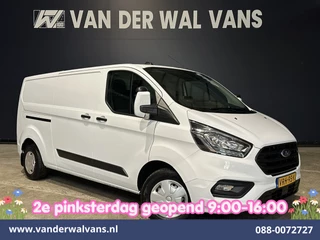Ford Transit Custom 2.0 TDCI 130pk L2H1 Euro6 Airco | Camera | LED | Cruisecontrol | Stoelverwarming Verwarmde voorruit, Parkeersensoren, Bijrijdersbank, 2800kg trekvermogen