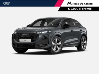 Audi Q3 Sportback 1.5 200kW e-hybrid S edition 272 PK · Trekhaak elek. wegklapbaar · Exterieurpakket zwart · Driespaaks sportstuur afgevlakt multif. met stuurpaddels en verwarmbaar
