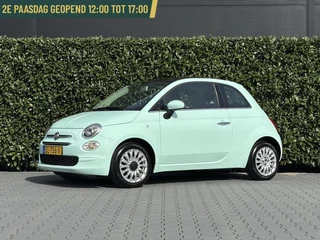 Fiat 500 1.2 Lounge, NL AUTO, NAP LOGISCH, PANORAMADAK, AIRCO, DAB, NAVI, CRUISE, CARPLAY, ELEKTRISCHE RAMEN, LICHTMETAAL 15"