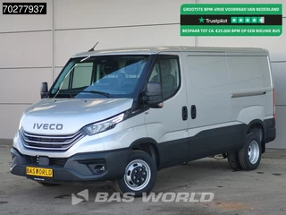 Iveco Daily 35C21 Uniek! 3.0L Automaat 2x Schuifdeur Dubbellucht 210PK 3,5t Trekhaak LED ACC Navi Camera Parkeersensoren Euro6 Laag Dak L2 Airco Trekhaak