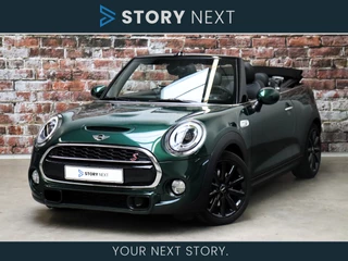 MINI Cooper S Cabrio Chili Business Automaat / Navigatie / Leder / Climate Control / Lichtpakket / Comfortstoelen / Bluetooth / Cruise Control / Parkeersensoren / LED / 17 Inch /