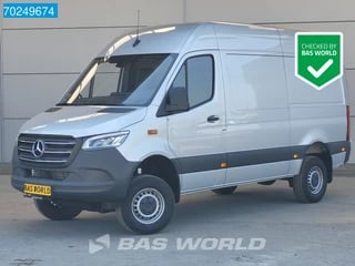 Mercedes Sprinter 319 CDI Automaat 4x4 L2H2 LED Camera Trekhaak Standkachel Airco Cruise Allrad 4wd Camper basis 11m3 Airco Trekhaak Cruise control