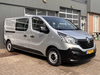 Hoofdafbeelding Renault Trafic Renault Trafic 1.6 dCi L2H1 DC Marge Btw /Bpm vrij Airco Cruise controle Navigatie Dubbele cabine 1e eigenaar Euro 6 Ex overheids auto Lange wielbasis Geen btw meer betalen