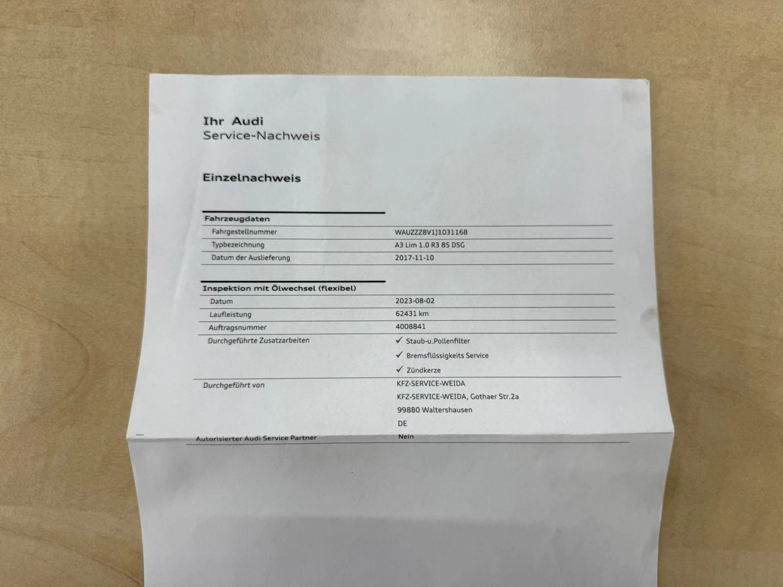 Hoofdafbeelding Audi A3
