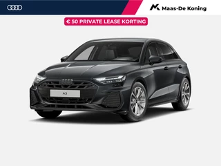 Audi A3 Sportback 35 TFSI S edition 150 PK · Assis.pak Driving+Parking plus · Comfortpakket plus · Optiekpakket zwart plus