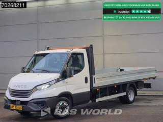 Iveco Daily 35C21 3.0L 210PK 2025model 485cmlang Automaat Open Laadbak Dubbellucht Pickup CarPlay ACC Airco