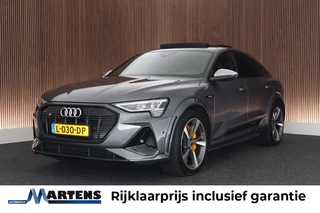 Audi e-tron Sportback S quattro 503pk 95 kWh Panoramadak Trekhaak Leder Matrix LED B&O Memory Keyless Navigatie