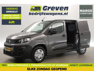 Peugeot Partner 1.6 BlueHDI L1H1 | MARGE! | 2xSchuifdeur Airco Cruise Carplay Navigatie PDC 3 Persoons Elektrpakket