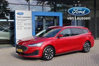 Ford Focus Wagon 155PK HYBRID AUTOMAAT  TITANIUM AD-CRUISE BLISS P-SENSOREN CAMERA EL-ACHTERKLEP 4-JR GARANTIE STOELVERWARMING
