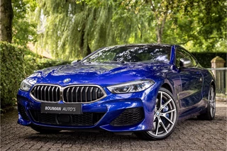 Hoofdafbeelding BMW 8 Serie BMW 8 Serie M850i xDrive Individual San Marino Carbon Dak Adaptive Chassis Soft Close Crystal Clarity Laser