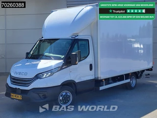 Iveco Daily 35C21 3.0L Automaat Laadklep Zijdeur Dubbellucht Bakwagen 2025-Model ACC LED CarPlay Lat om Lat D'Hollandia Euro6 Meubelbak Koffer 22m3 Airco