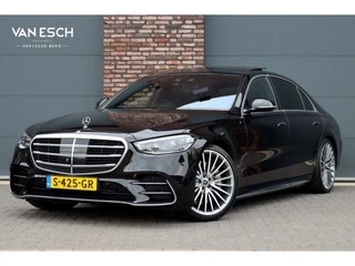 Hoofdafbeelding Mercedes-Benz S-Klasse Mercedes-Benz S-Klasse 580 e 4MATIC Lang AMG Line | Airmatic | Achterasbesturing | Distronic+ | Massage | Burmester | Zonweringspakket | Stoelverwarming/-ventilatie | 3D-Display | Digital Light |