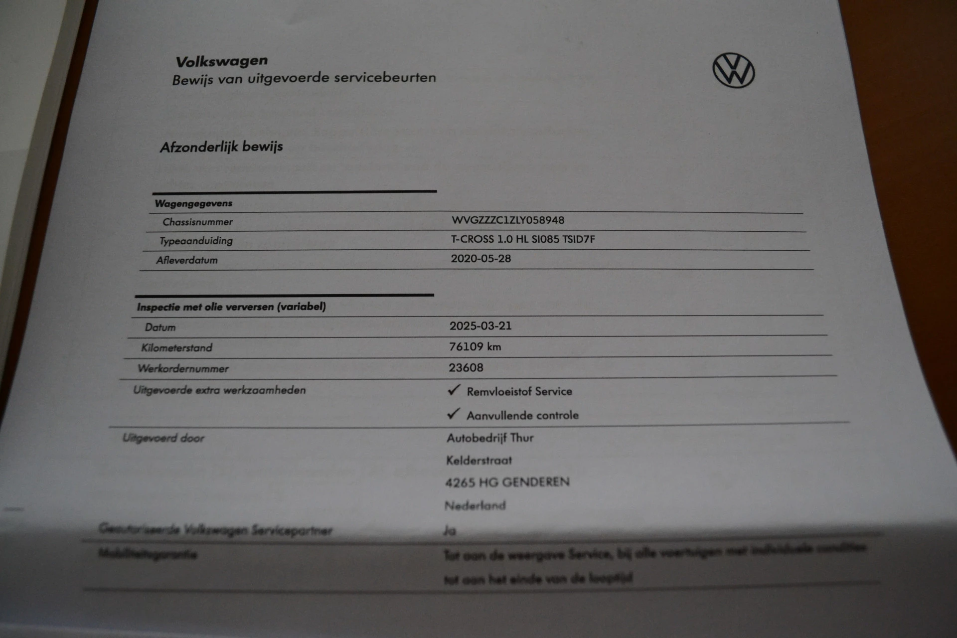 Hoofdafbeelding Volkswagen T-Cross