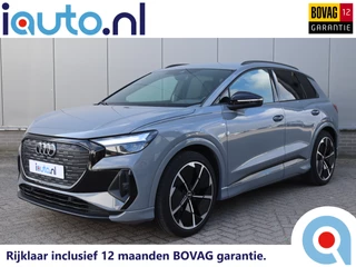 Hoofdafbeelding Audi Q4 e-tron Audi Q4 e-tron 35 S edition 55 kWh Black Optiek S-Line/Sonos/LED/ACC/Camera/Leder/Elek. klep/21"