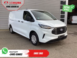 Ford Transit Custom 320 2.0 TDCI 135 pk L2 Trend 2.8t Trekverm./ Carplay/ Climate/ Cruise/ Camera/ PDC