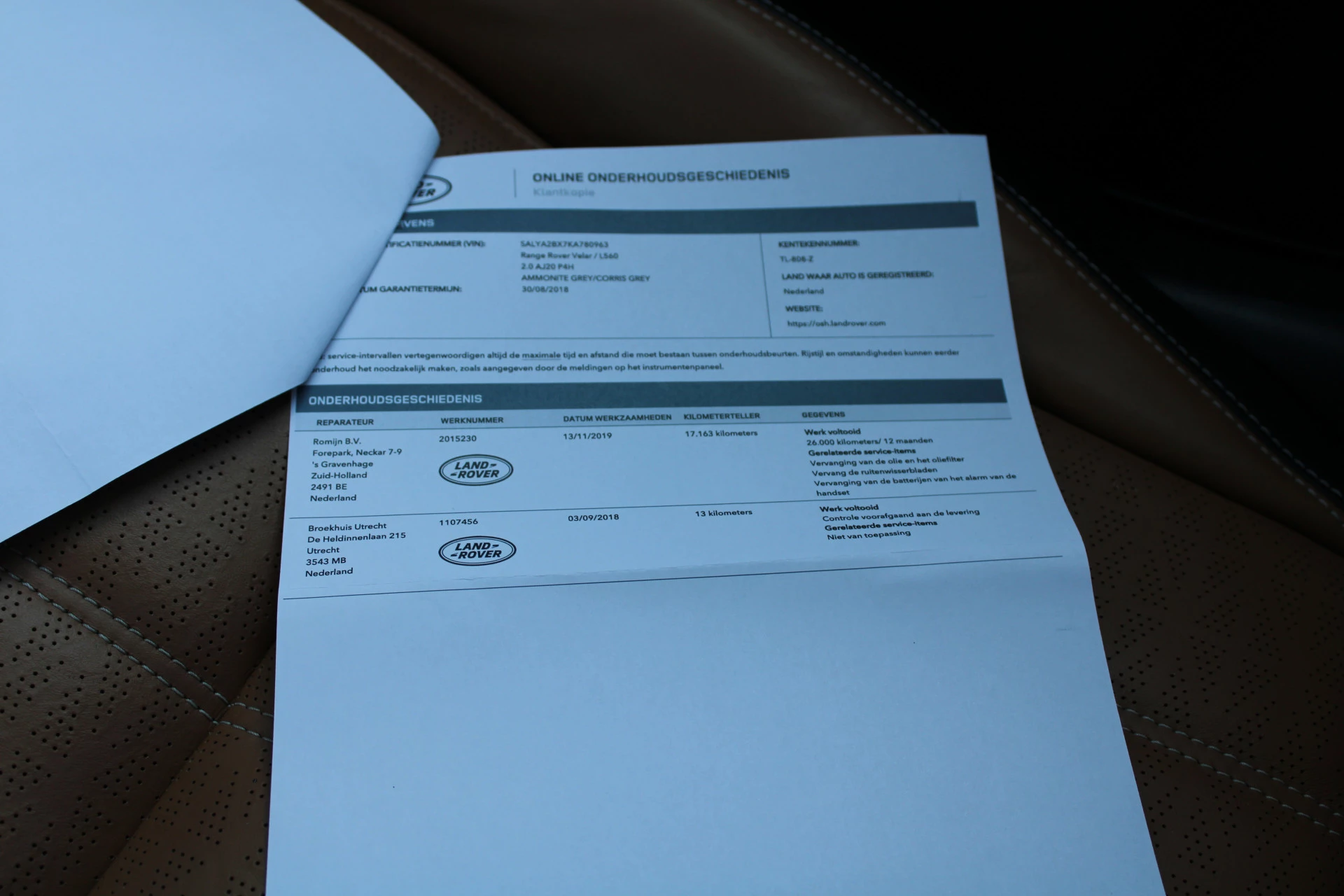 Hoofdafbeelding Land Rover Range Rover Velar