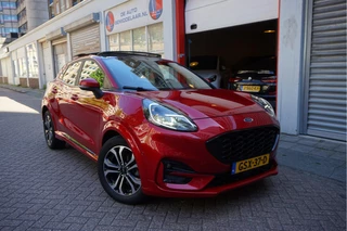 Ford Puma 1.0 EcoBoost Hybrid ST-Line X | PANO | LEER | Adaptive + Lane + BLIS | B&O | Stuur + Stoelverwarming | 3/2026 dealerbeurt gehad