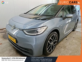 Volkswagen ID.3 Business 58 kWh Navigatie Apple Carplay/Android Auto Camera Parkeersensoren Adaptive Cruise Control Stoel- en stuurverwarming Lichtmetalen velgen Climate Control