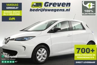 Renault ZOE Cargo 40Kwh Huur-Accu Met 2000,- subsidie | Elektrisch Automaat | 2 Persoons | Airco Cruise LED Virtual PDC Navi