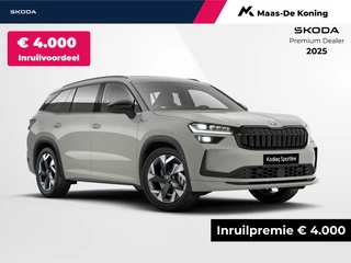 Škoda Kodiaq Sportline Business 1.5 TSI PHEV 150 kW / 204 PK SU V | Trekhaak | Panorama dak | 4000,- inruilvoordeel!!