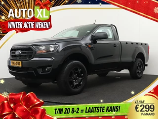 Ford Ranger Black Ed. EURO6 Leder Camera Trekhaak 2500KG